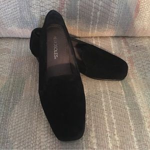 Aerosoles Black Suede Me_Time Loafers